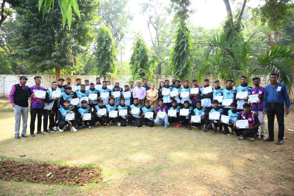 Football Training Program at KIIT Bhubaneswar