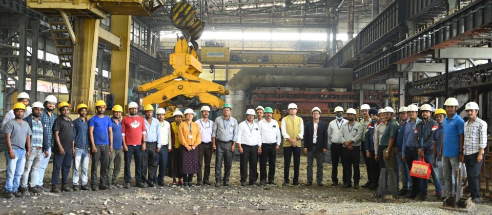 anti-collision system for Slab Yard Cranes