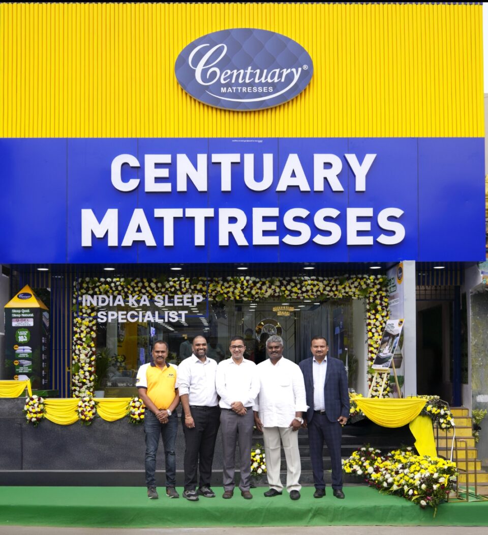 Centuary Mattresses Unveils New Experience Store at Governerpeta