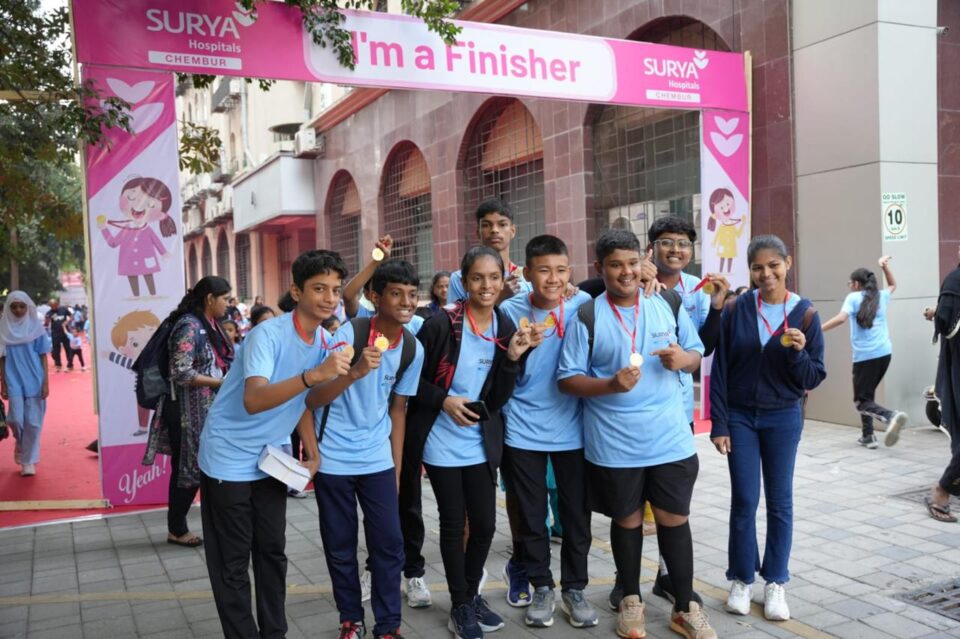 Surya Hospitals Chembur Organizes Walkathon for Children