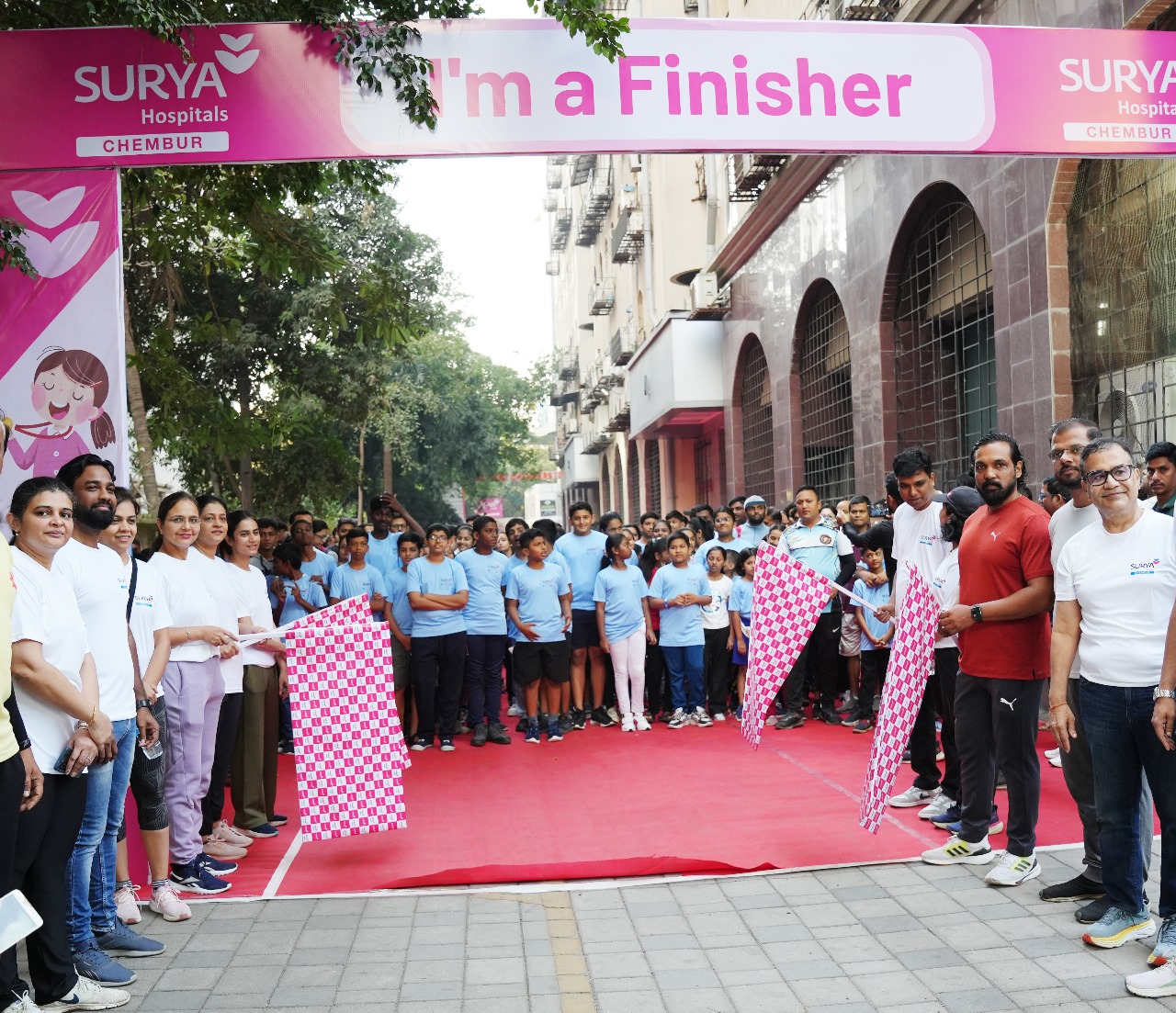 Surya Hospitals Chembur Organizes Walkathon for Children