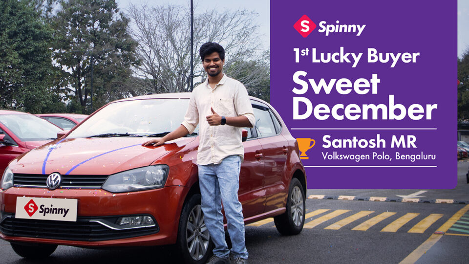 Spinny Announces its First ‘Sweet December’ Campaign Winner 