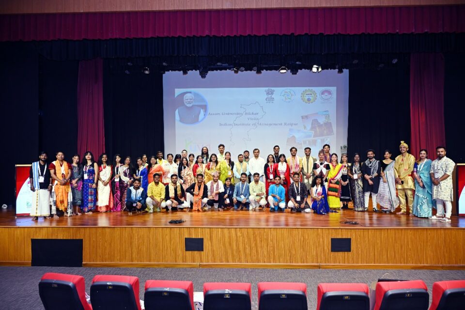 IIM Raipur Successfully Concludes Yuva Sangam Phase V Program with Assam Delegates
