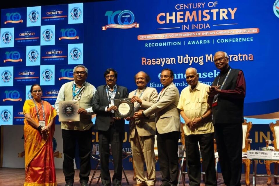 BPCL Honored with the Prestigious Rasayan Udyog Maharatna Award