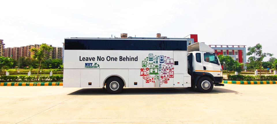 Empowering Rural India: Digital Bus Brings Skills and Opportunity to 2.5 Lakh People