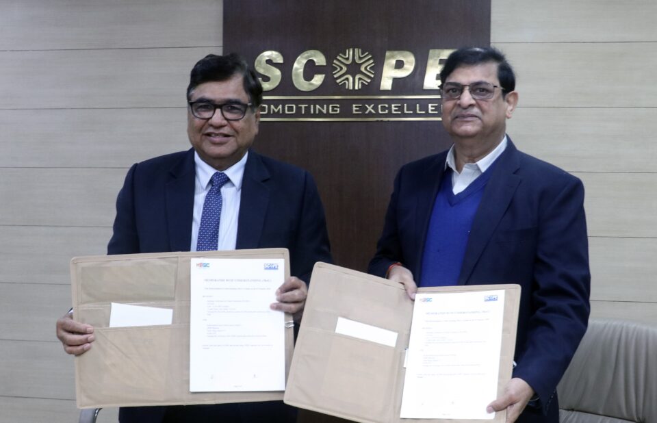 SCOPE and HSSC Forge Strategic MoU to Enhance Skill Development in India’s Hydrocarbon Sector
