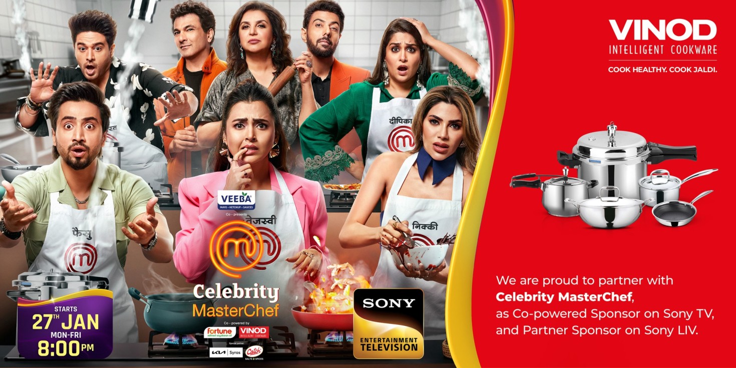 Vinod Cookware Partners with Celebrity MasterChef