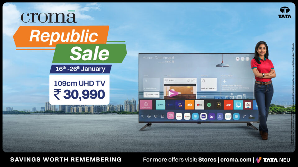 Unbeatable Price Drop at Croma’s Republic Day 2025 Sale