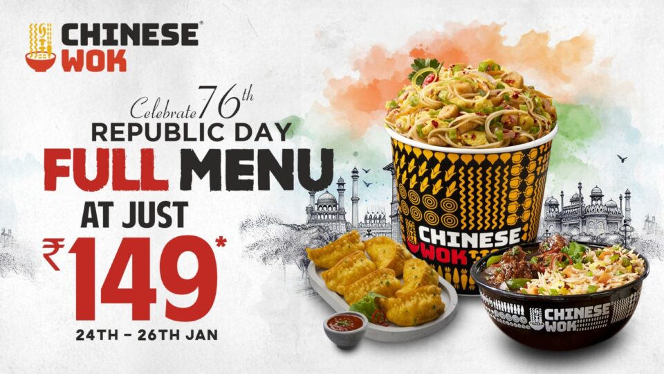 Chinese Wok Announces Entire Menu at ₹149 from Jan 24-26