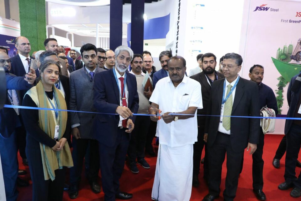 SAIL's exhibition at the Bharat Mobility 2025 at Pragati Maidan