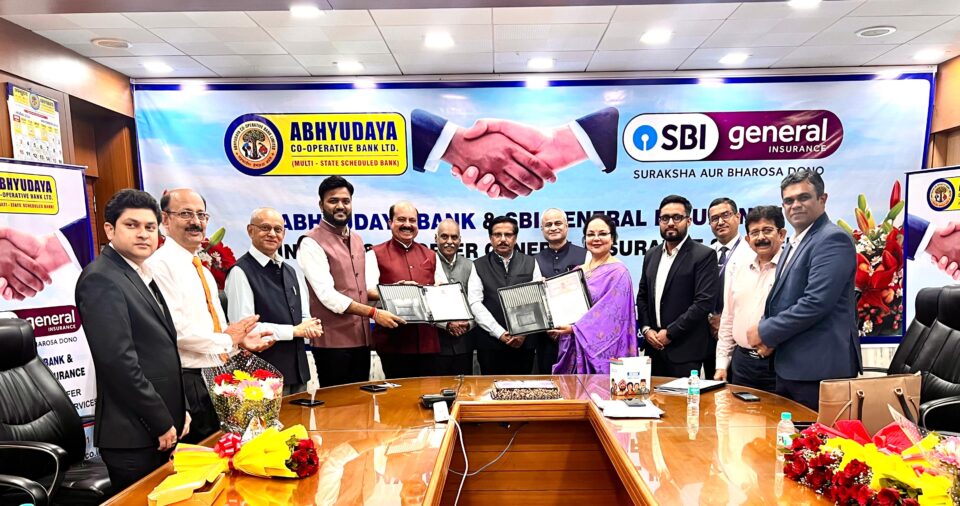 SBI General Insurance partners with Abhyudaya Co-operative Bank Ltd.