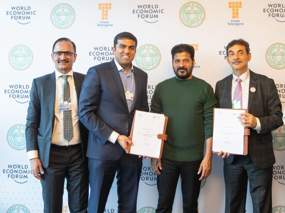 GOVERNMENT OF TELENGANA SIGNS MoU WITH JSW DEFENCE