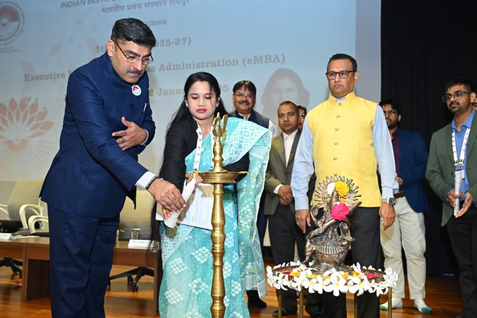 IIM Raipur Inaugurates 5th Batch of Executive Master of Business Administration