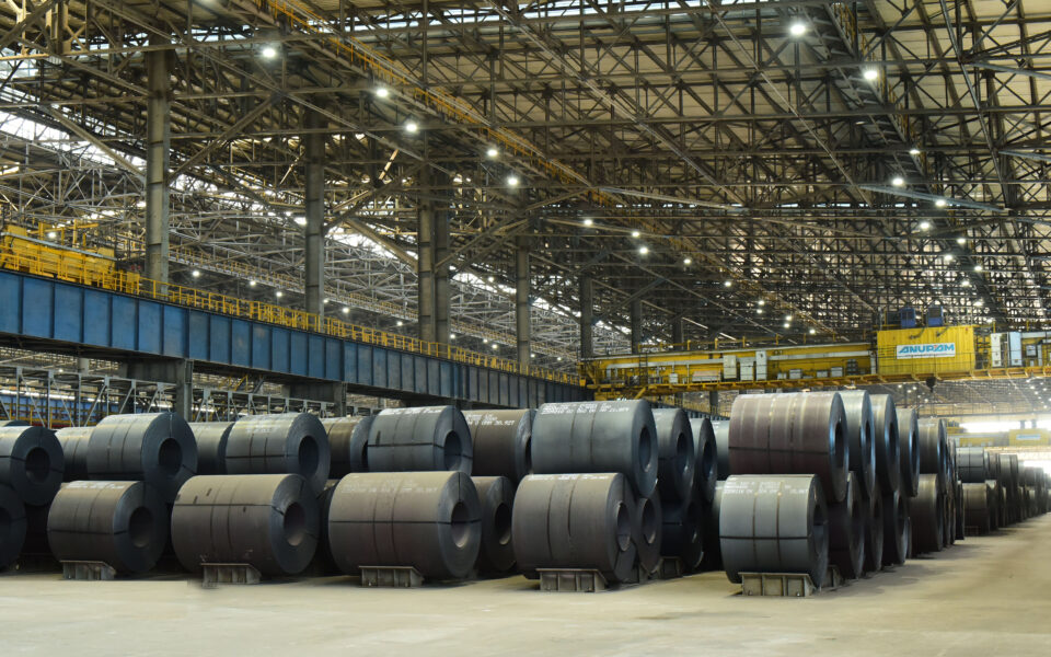 Hot Strip Mill-2 of SAIL RSP sets new single day record in number of HR Coils production