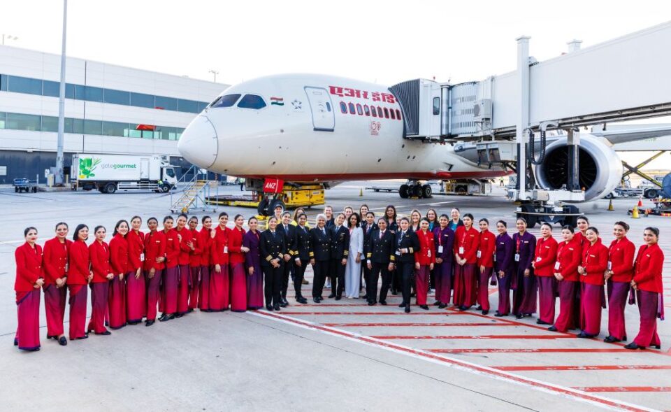 AIR INDIA GROUP MARKS INTERNATIONAL WOMEN’S DAY WITH MULTIPLE ALL-WOMEN MANAGED FLIGHTS
