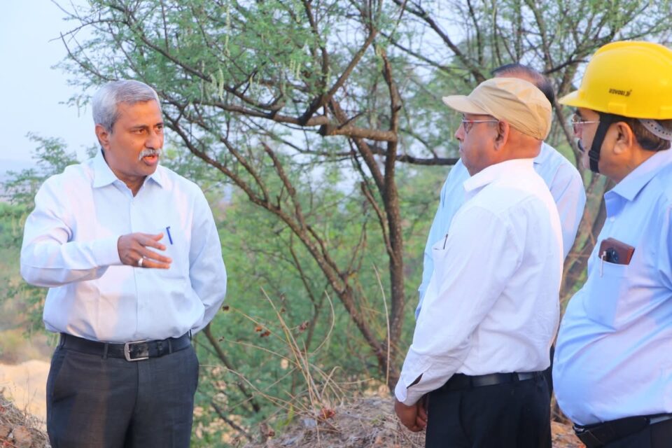Coal India Chairman Shri P M Prasad Reviews SECL Mega projects