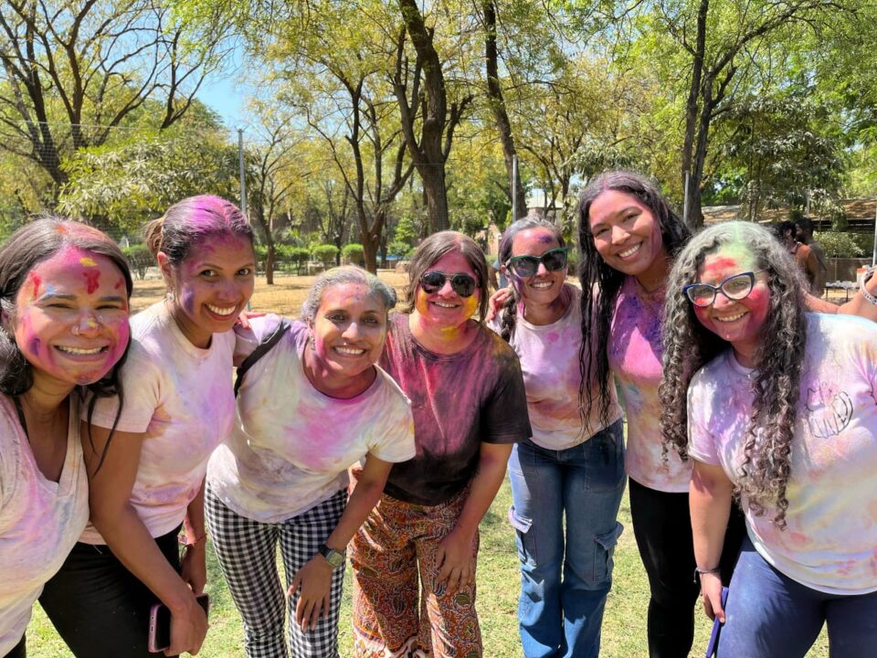 festival of colours at EDII