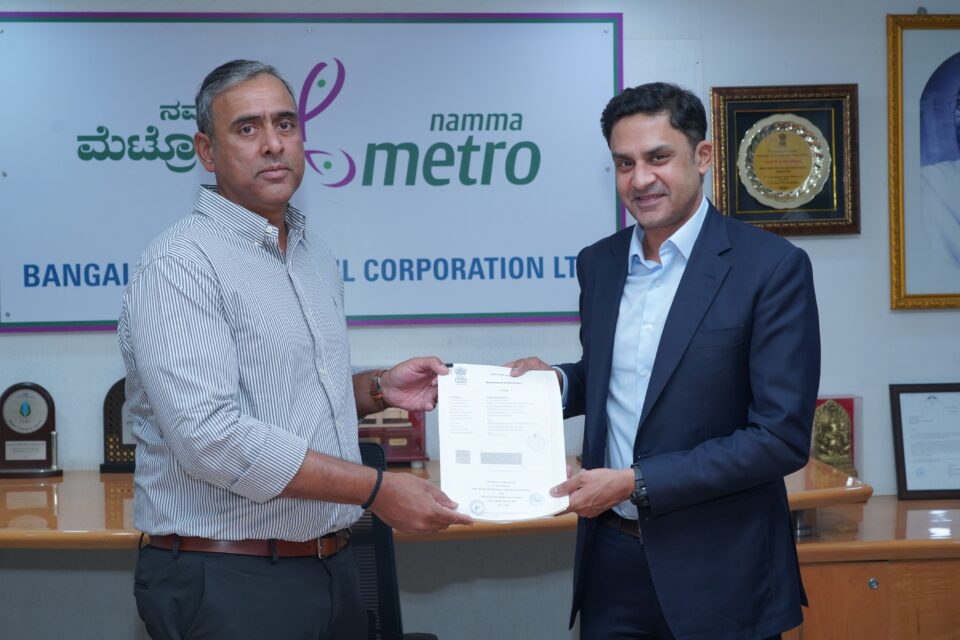 Embassy REIT Invests ₹100 Crore to Support Bengaluru’s Metro Expansion