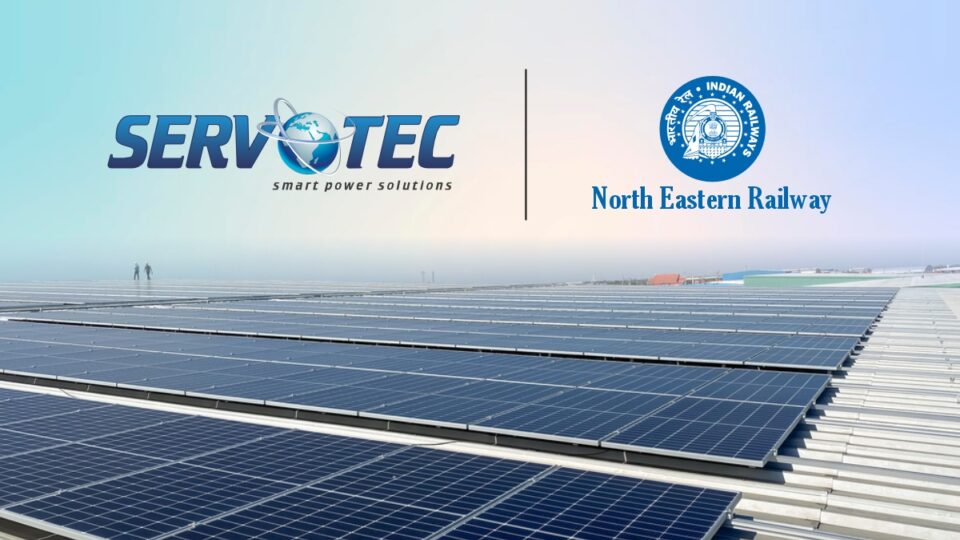 Servotech Renewable bags order of Solar Rooftop from North Eastern Railway