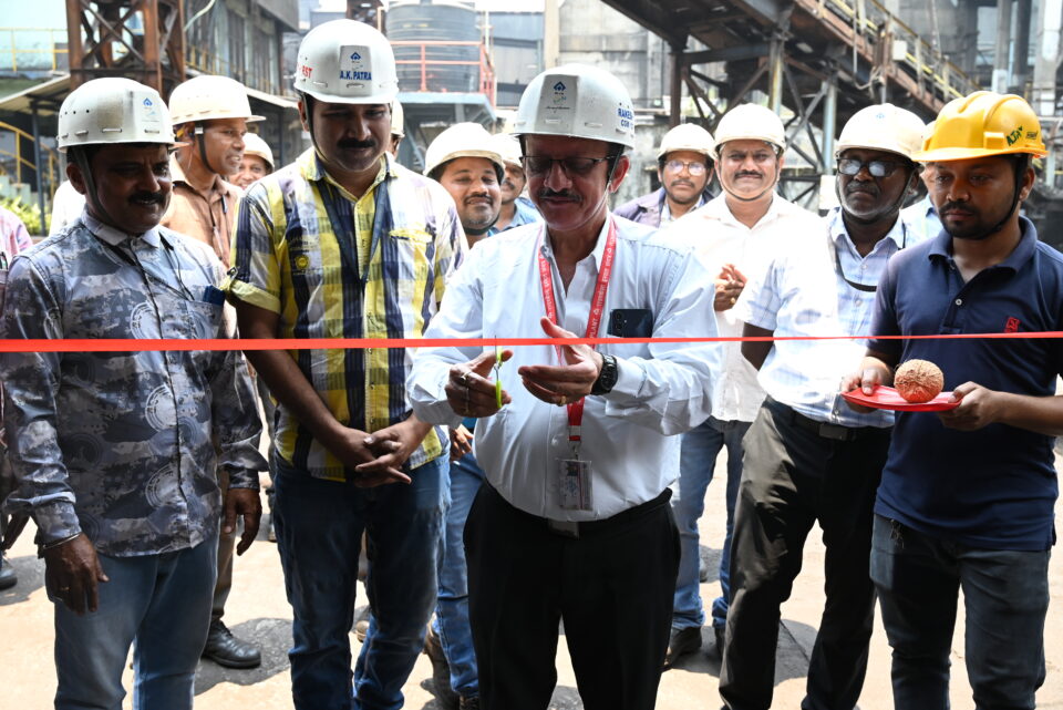 New Parking Facility for Contract Labour inaugurated at Coke Ovens Department of SAIL RSP