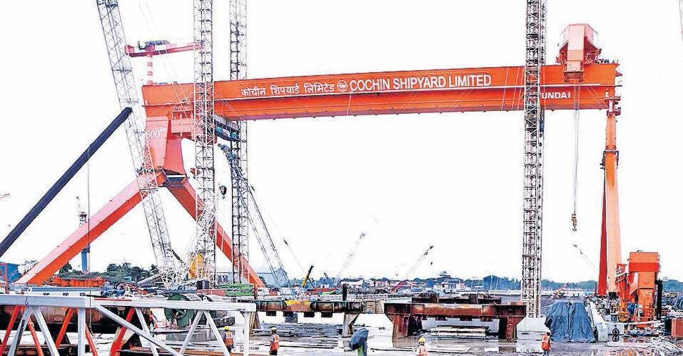 Govt plans to upgrade Cochin Shipyard MOIL etc. to Navratna status soon