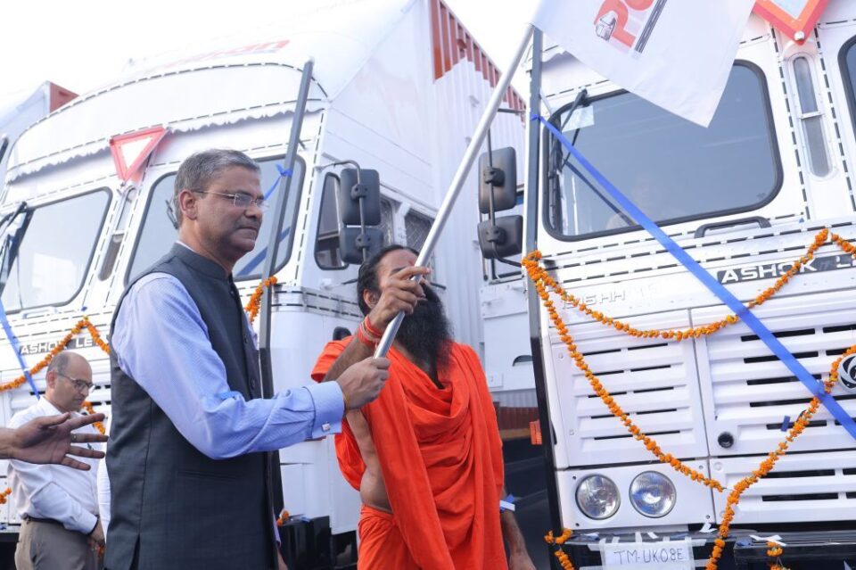 Ashok Leyland Secures Order for 250 State-of-the-art Trucks from M/s Patanjali Parivahan Private Ltd.