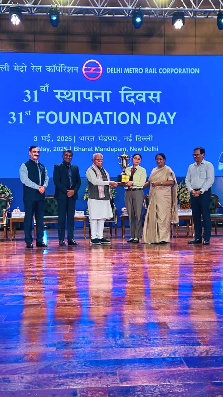 DELHI METRO OBSERVES ITS 31ST FOUNDATION DAY