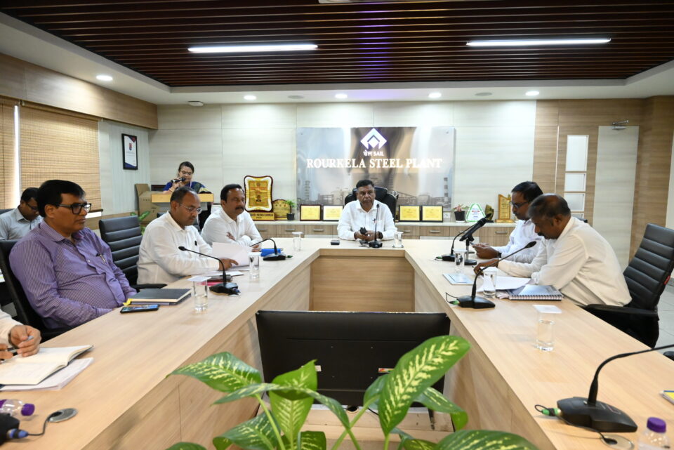 Official Language Implementation Committee Meeting held at SAIL RSP