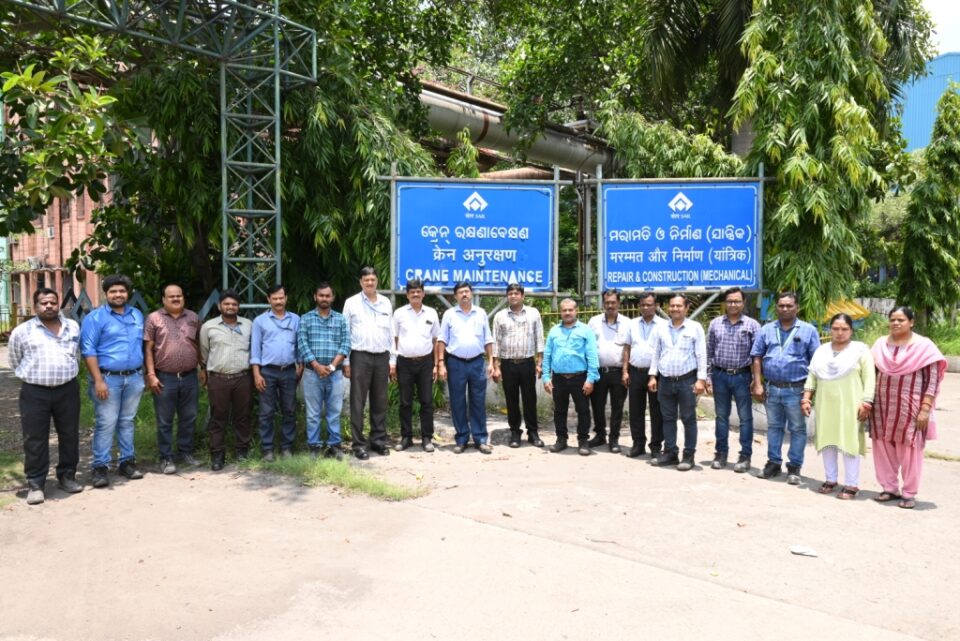 Crane Maintenance Department ensures seamless overhead cranes operations driving operational excellence at SAIL, Rourkela Steel Plant