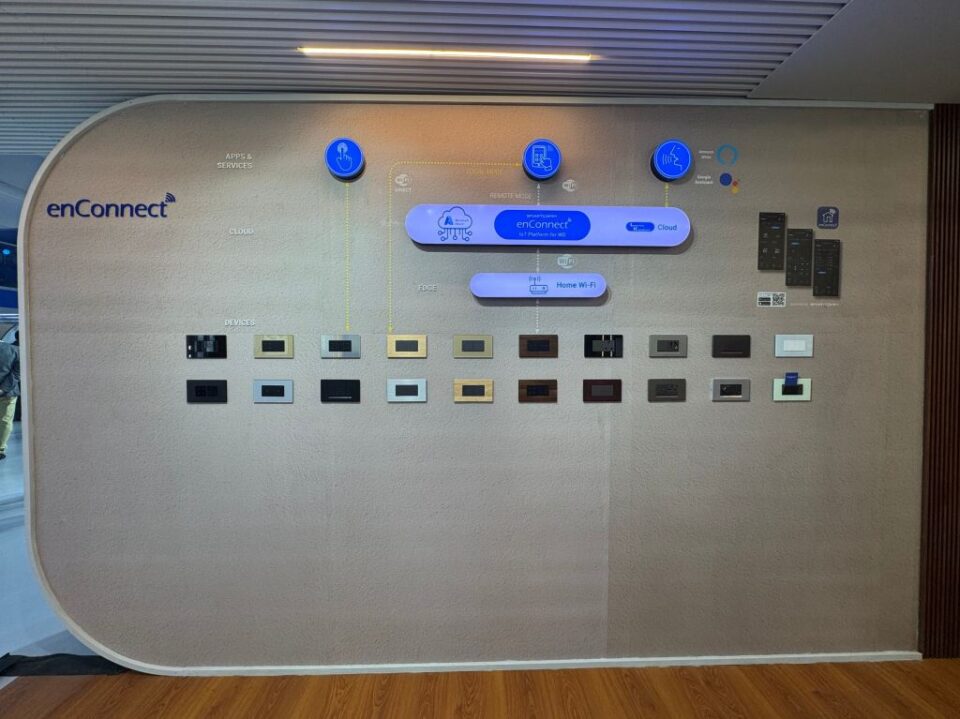 Lauritz Knudsen Electrical and Automation (formerly L&T Switchgear) Introduces enConnect for Seamless Home Automation 