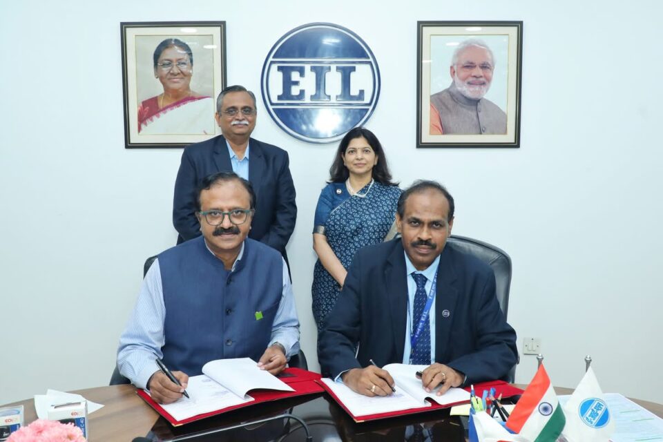 EILand MRPL inked a Memorandum of Agreement for mutual cooperation
