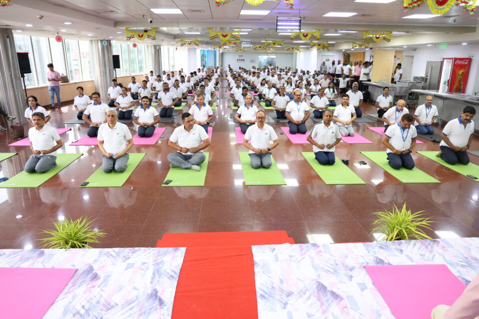 Bank of India celebrated 11th International Day of Yoga (IDY)