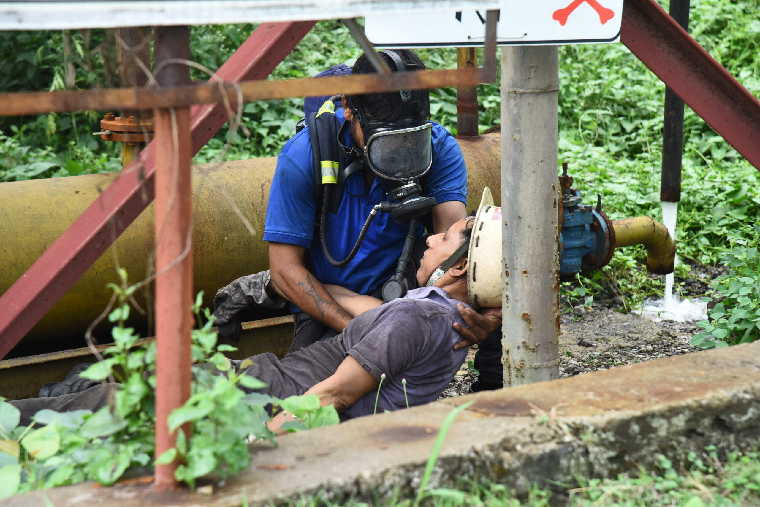 Mock Drill organized at Special Plate Plant of SAIL Rourkela Steel Plant