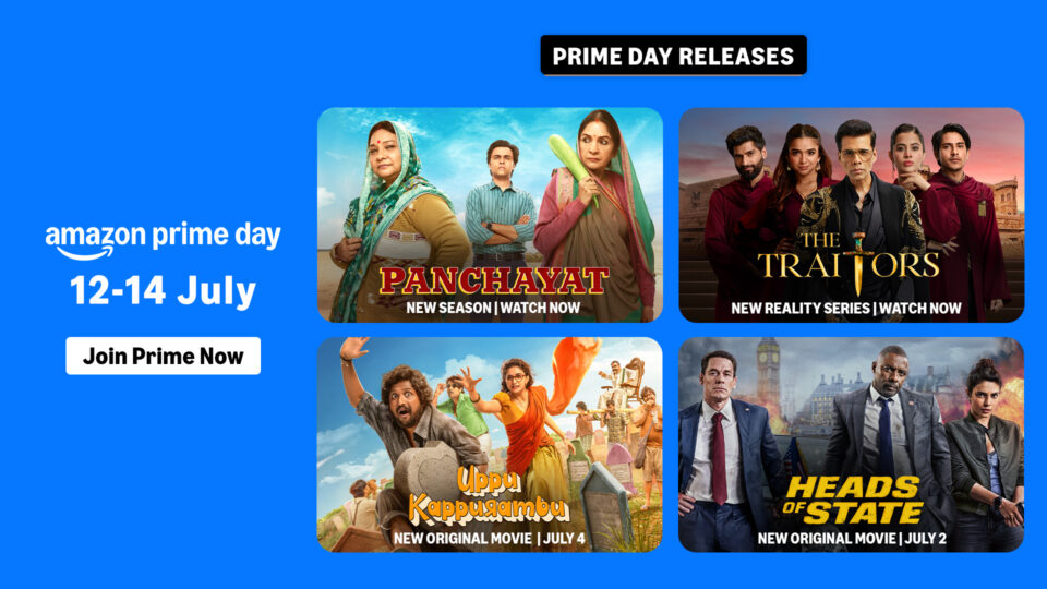 Prime Video Unveils a Blockbuster Line-up for Prime Day 2025 With 17 Indian and International Series and Movies Across Multiple Languages