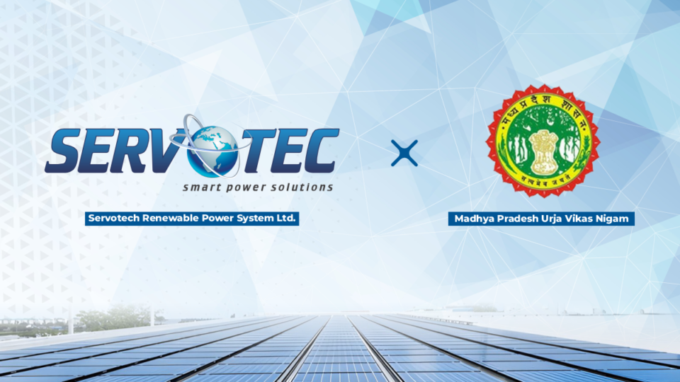 Servotech Renewable Secures Approx 16 MW On-Grid Solar Rooftop Project from Madhya Pradesh Urja Vikas Nigam Ltd.