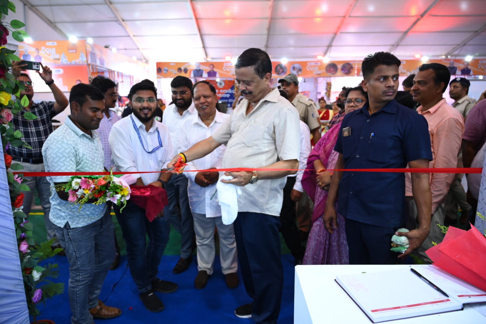 Hon’ble Revenue Minister Govt of Odisha inaugurated SAIL Rourkela Steel Plant’s pavilion at Vikash Mela 2025
