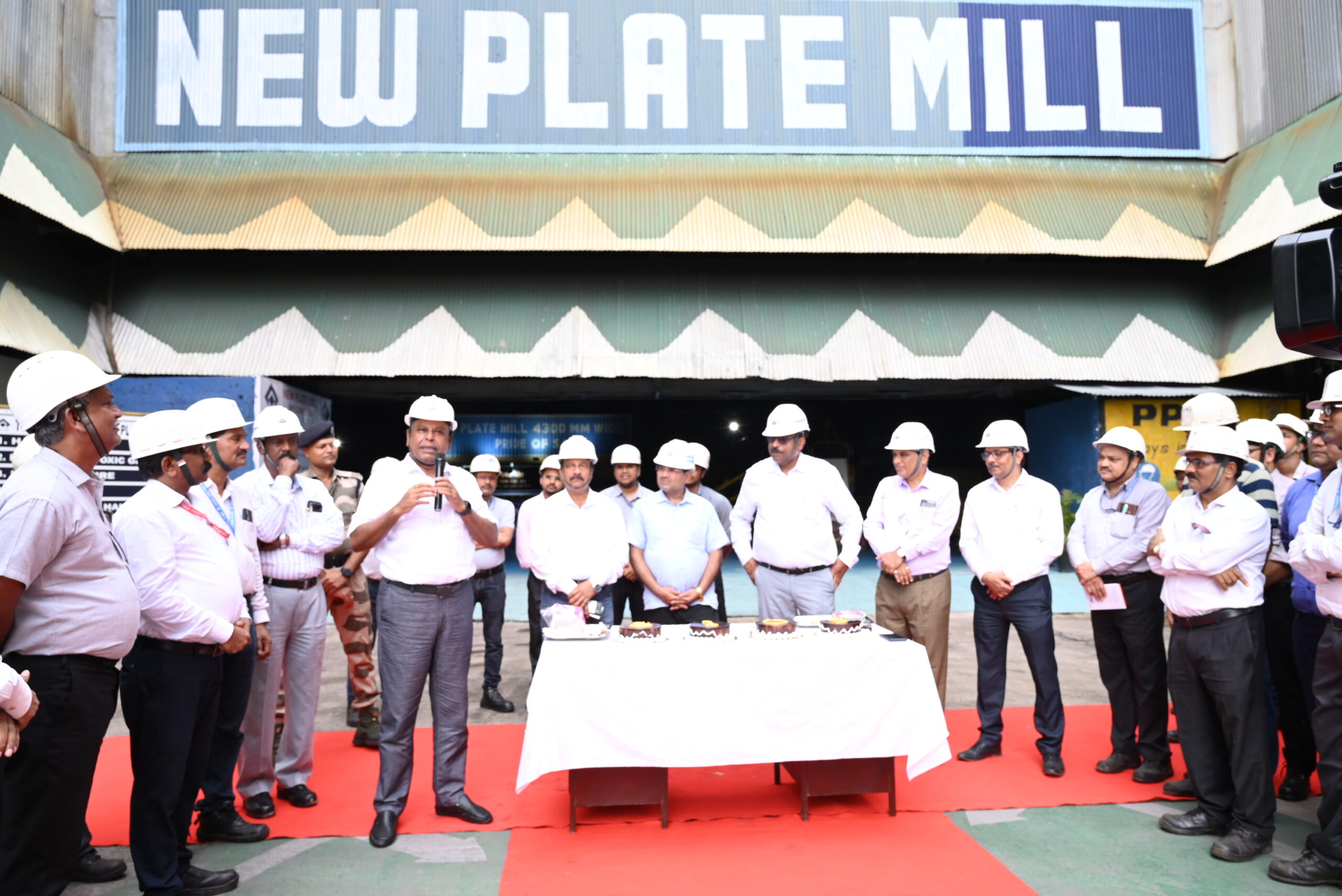 New Plate Mill of SAIL Rourkela Steel Plant achieves multiple production records