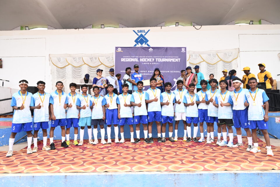 Rourkela Zone shines at CISCE Regional Hockey Tournament Hosted by Ispat English Medium School