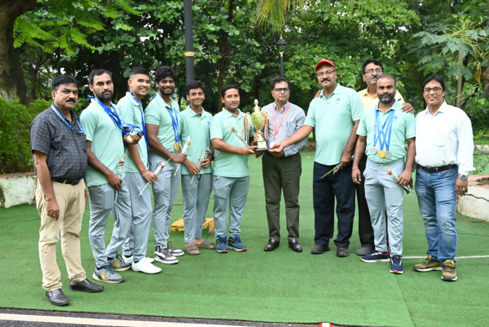 SPSB Swimming Championship 2025 Runners up SAIL RSP team felicitated