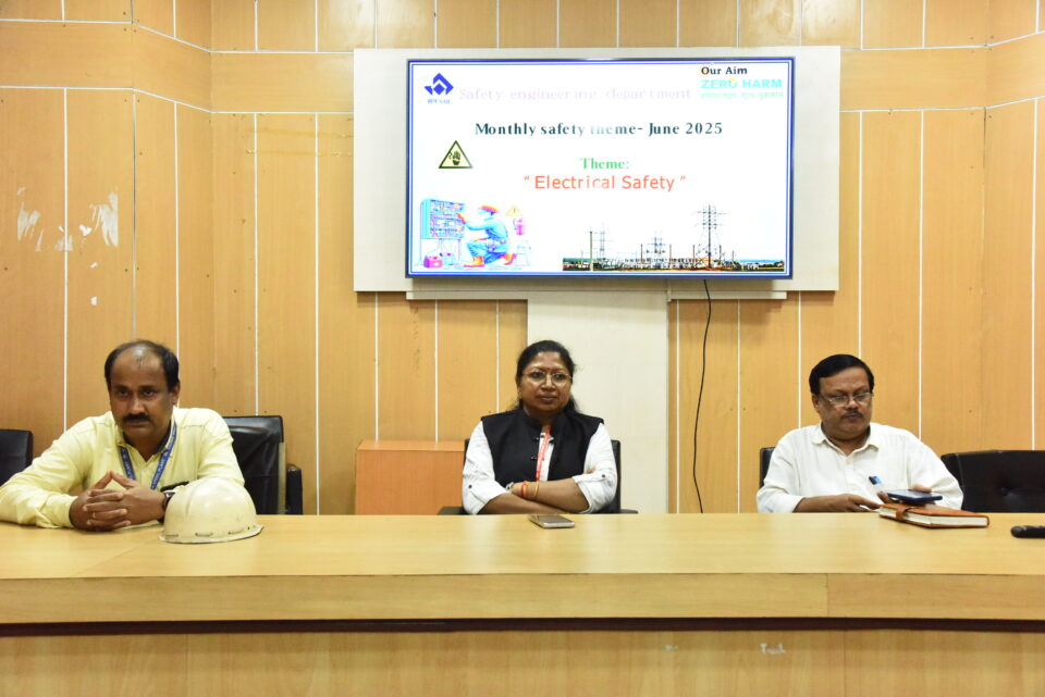 Electrical Safety Awareness Programme and Quiz Competition held at SAIL RSP