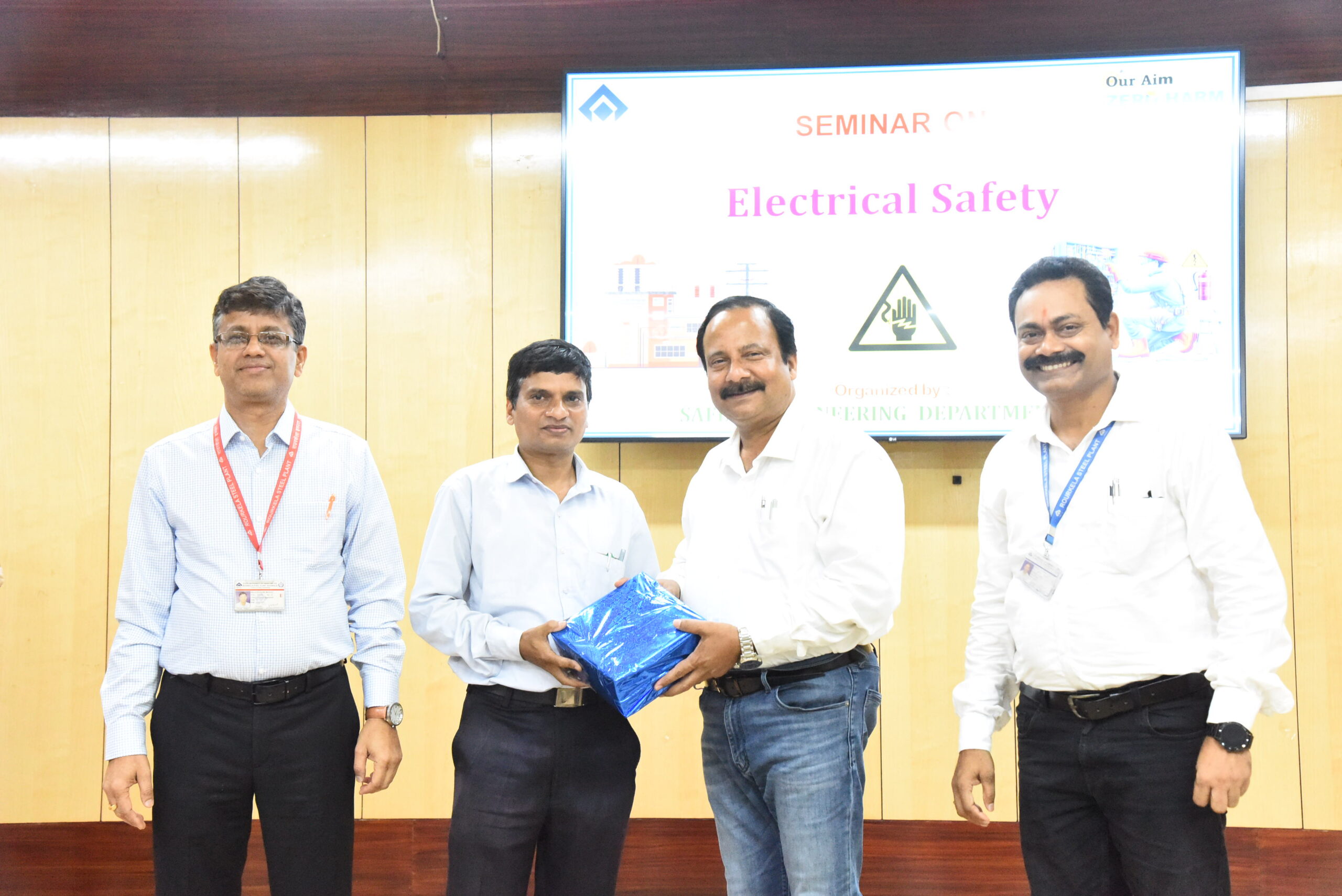Seminar on Electrical Safety organized at SAIL Rourkela Steel Plant