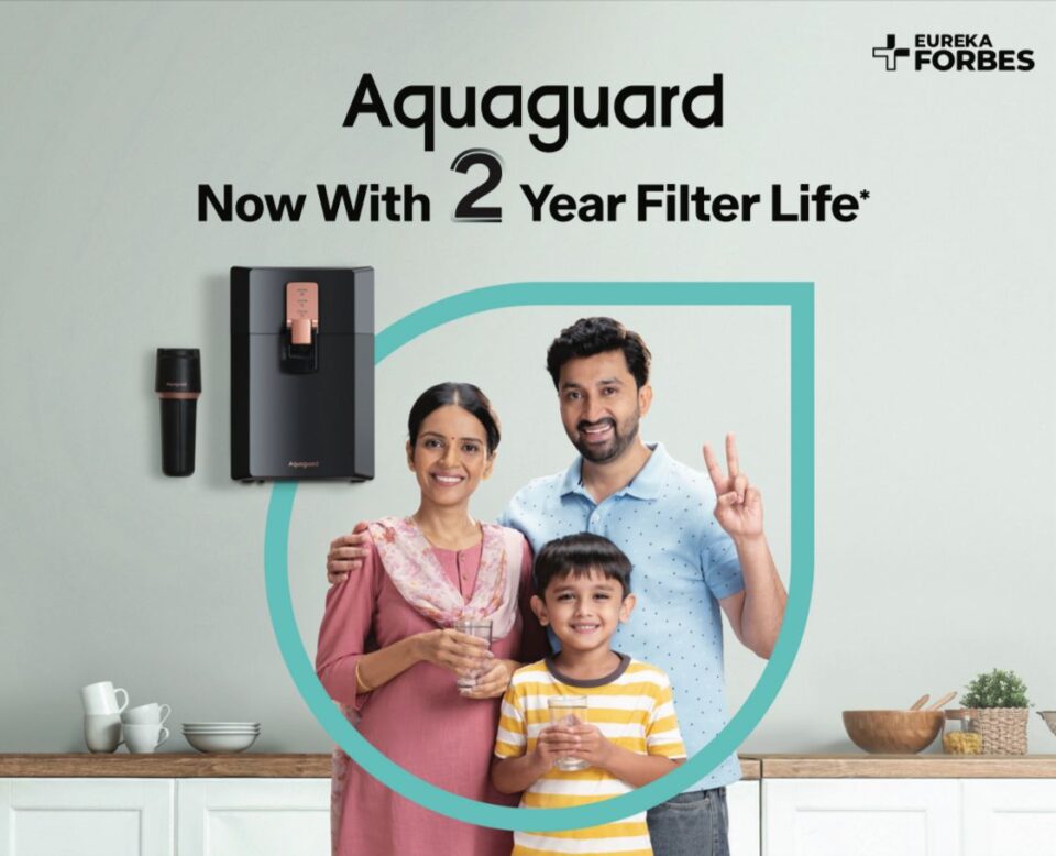 Eureka Forbes launches Aquaguard water purifiers