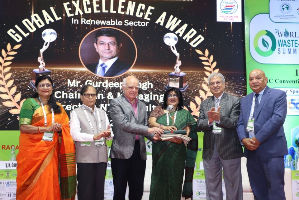 CMD NTPC Honoured with Global Excellence Award 2025