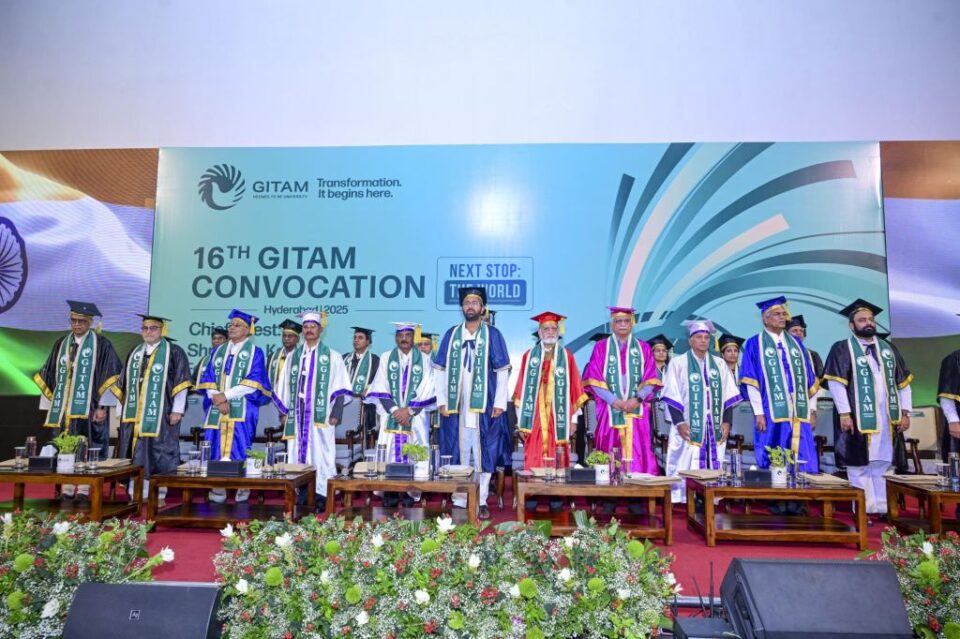 GITAM’s 16th Convocation Celebrates Applied Learning