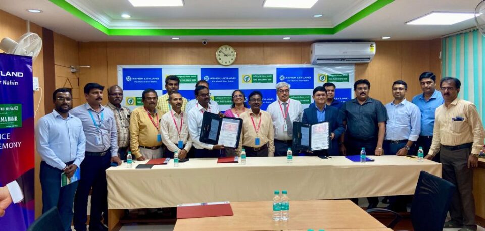 Ashok Leyland Partners with Tamil Nadu Grama Bank to strengthen Vehicle Financing Solutions