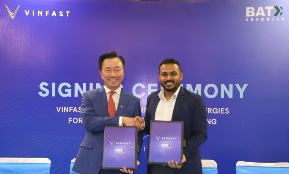VINFAST INDIA AND BATX ENERGIES SIGNS LANDMARK AGREEMENT