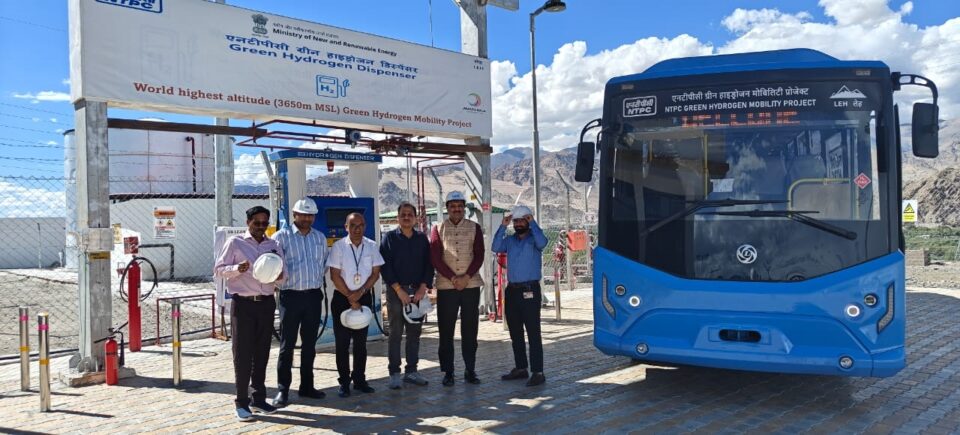 NTPC Leh Hydrogen Re-Fuelling Station