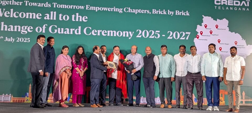 CREDAI Telangana Announces New Managing Committee for 2025–2027