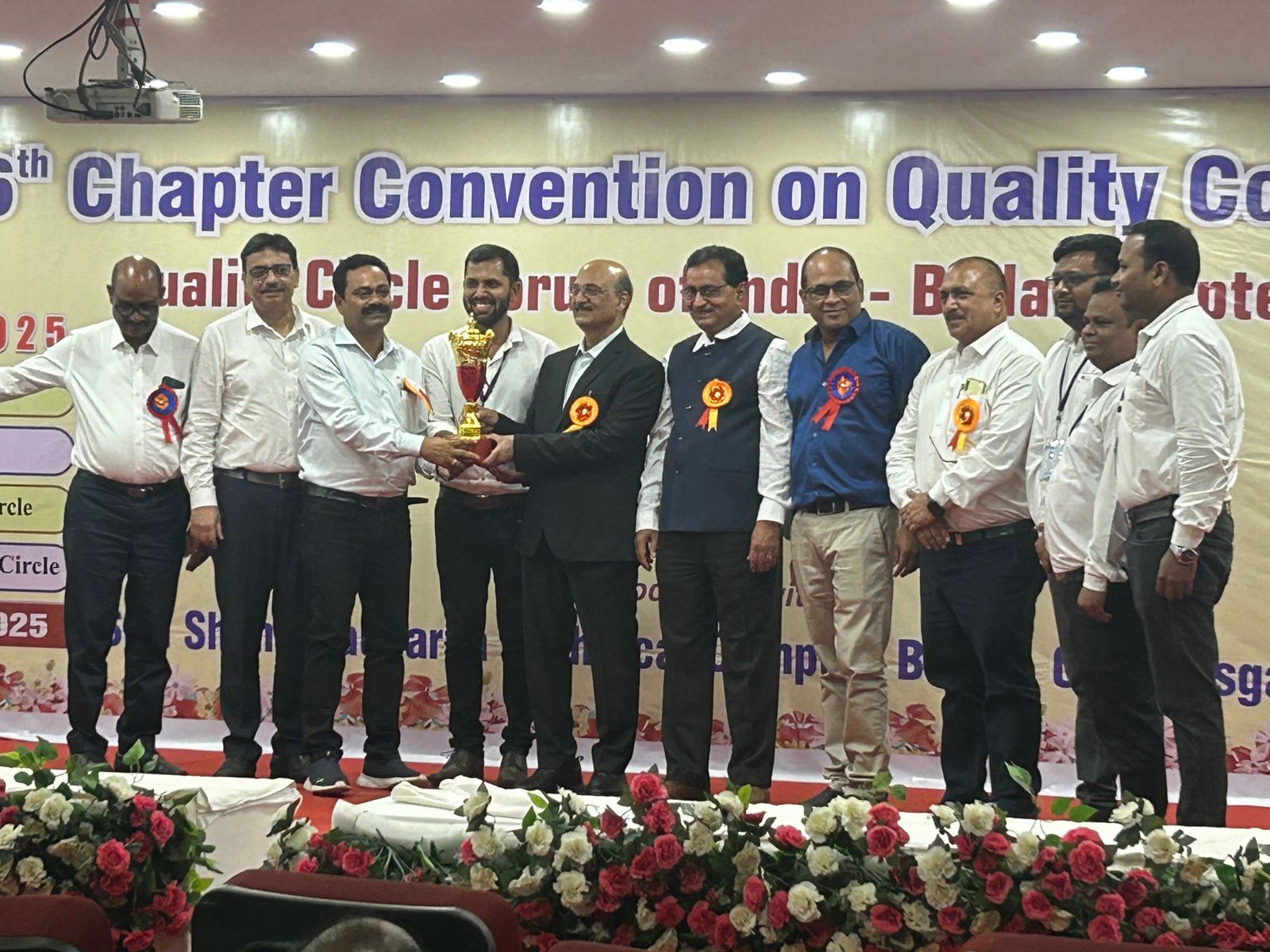 Quality Circle teams of SAIL Rourkela Steel Plant shine in 16th Chapter Convention on Quality Concepts