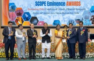 BHEL wins SCOPE Eminence Awards